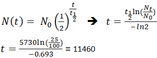 exponential decay example